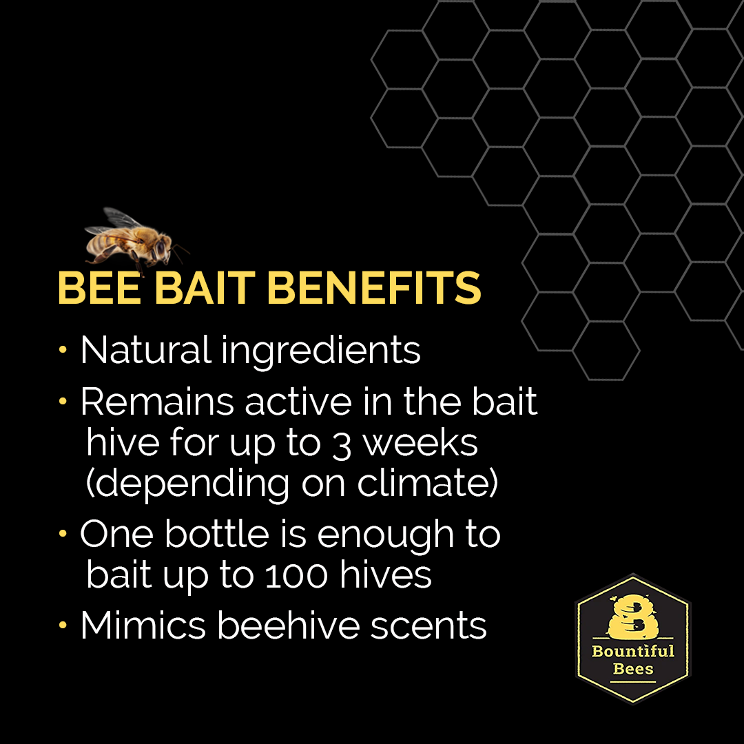 Bee Bait Swarm Lure/Attract More Honey Bees to Your Bait hive… – Bountiful  Bees